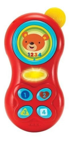 TELEFONO DE JUGUETE WINFUN CON MELODIAS Y SONIDOS