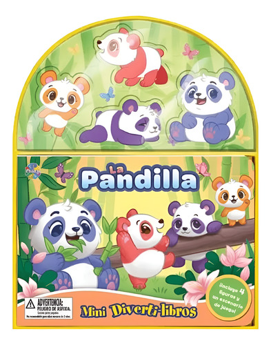 LA PANDILLA MINI DIVERTILIBROS CON JUGUETES GATO DE HOJALATA