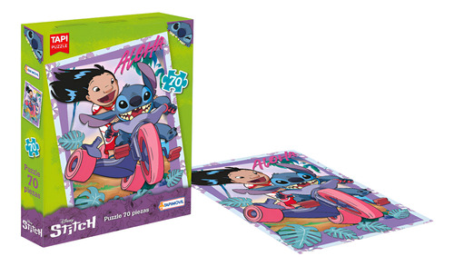 PUZZLE 70 PIEZAS LILO Y STITCH ROMPECABEZAS DISNEY