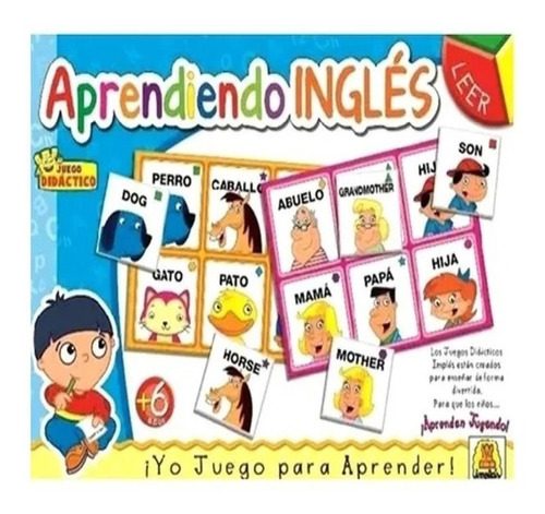 JUEGO DIDACTICO APRENDIENDO INGLES IMPLAS