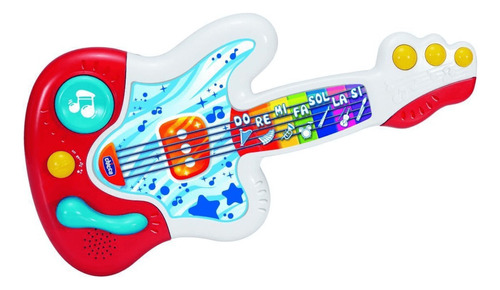 MI PRIMERA GUITARRA ELECTRONICA HAPPY MUSIC CHICCO