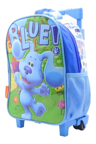MOCHILA CARRO JARDIN 12 LAS PISTAS DE BLUE PERRITO AZUL