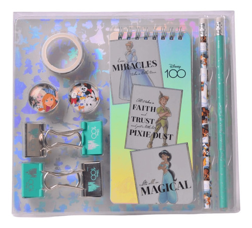 SET DE ARTE PREMIUM DISNEY 100 AÑOS 10 PIEZAS MOOVING