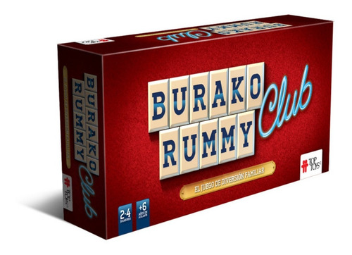 BURAKO RUMMY EDICIÓN CLUB TOP TOYS