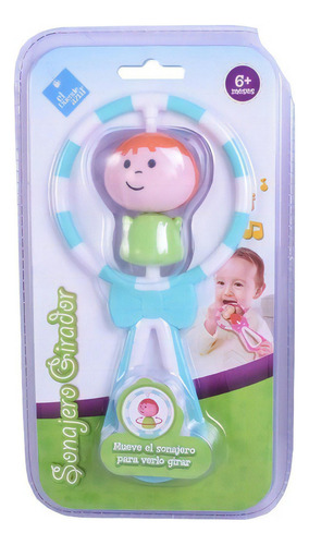 SONAJERO GIRADOR CASCABEL EL DUENDE AZUL 7412
