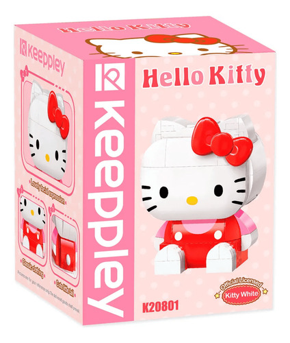 FIGURA PARA ARMAR 10CM HELLO KITTY KEEPPLEY SANRIO