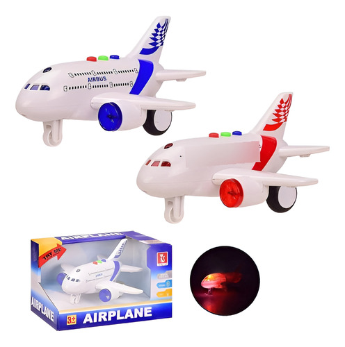 AVION CON LUZ Y SONIDO AIRPLANE SUPER VELOCIDAD