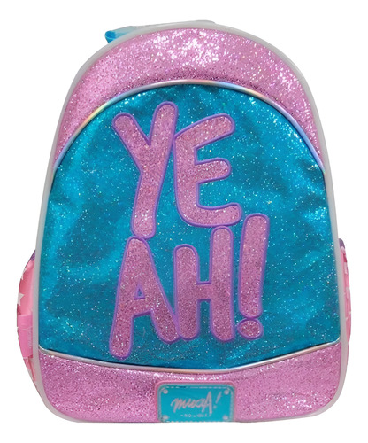 MOCHILA ESPALDA 16 REFORZADA YEAH! CON LUZ MUAA! CRESKO