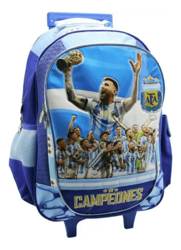 MOCHILA CARRO 18 AFA SELECCIÓN VAMOS ARGENTINA