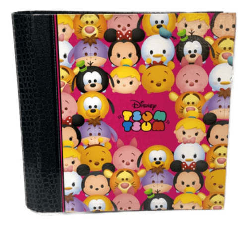 CARPETA ESCOLAR N3 3 ANILLOS 40CM TSUM TSUM DISNEY PPR