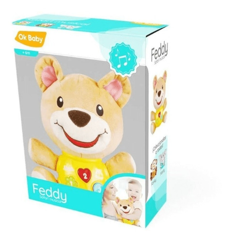 MUÑECO INTERACTIVO MUSICAL FEDDY OK BABY
