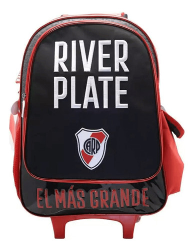 MOCHILA ESCOLAR CARRO 18 RIVER PLATE CARP CAMPEONES CRESKO