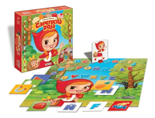 JUEGO DE MESA CUENTOS CLÁSICOS CAPERUCITA ROJA TOYCO