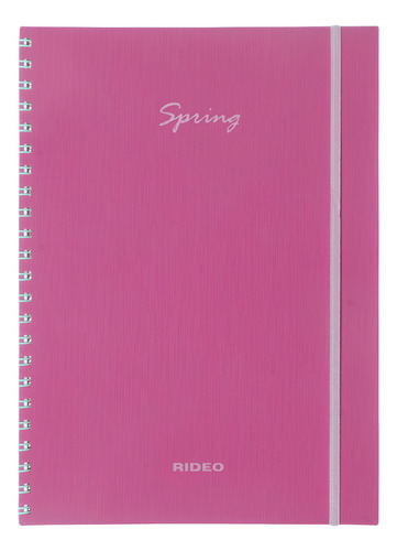 CUADERNO A4 SPRING 120HJS CON ELÁSTICO RIDEO
