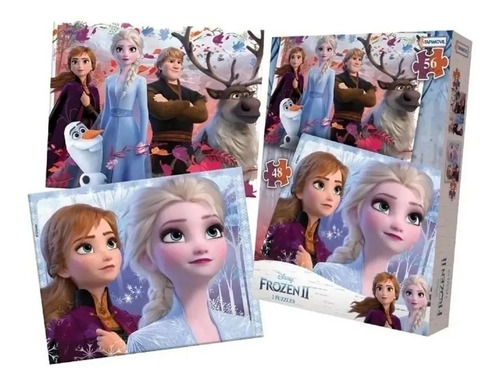 PUZZLE ROMPECABEZAS FROZEN 2 48 Y 56 PIEZAS TAPIMOVIL