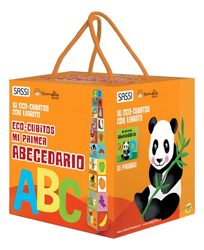 MI PRIMER ABECEDARIO 10 ECO CUBITOS CON LIBRITO