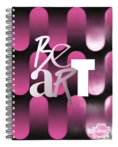 CUADERNO UNIVERSITARIO A4 TAPA DURA 100 HOJAS INKDROP