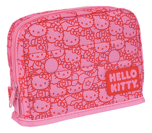CARTUCHERA CANOPLA SLIM HELLO KITTY MOOVING