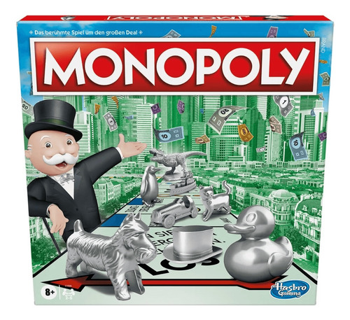 JUEGO DE MESA MONOPOLY CLASSIC HASBRO GAMING