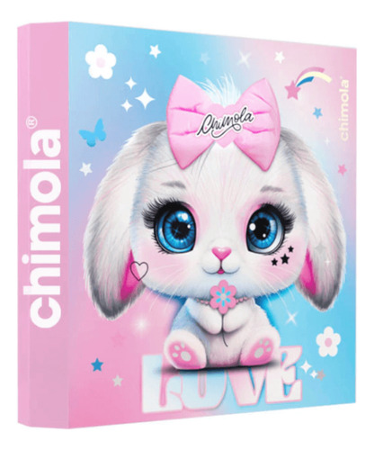 CARPETA ESCOLAR 3X40 BUNNY CHIMOLA