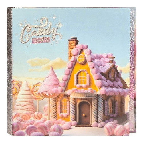CARPETA ESCOLAR 3X40 CANDY TOWN HOLOGLITTER REXON