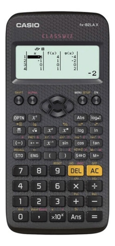 CALCULADORA FX-82LAX NEGRA CIENTIFICA CASIO