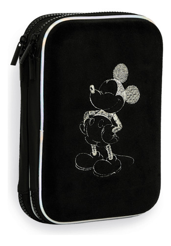 CARTUCHERA CANOPLA EVA MICKEY MOUSE DOBLE CIERRE MOOVING