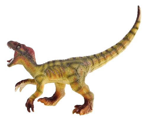 DINOSAURIO SOFT VELOCIRAPTOR CON SONIDO 50CM WABRO
