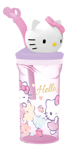 VASO 3D FIGURINE TUMBLER 360 ML HELLO KITTY STOR