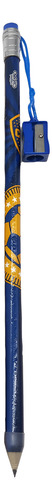 LAPIZ GRAFITO NEGRO JUMBO BOCA JUNIORS + SACAPUNTAS CRESKO