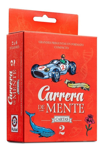 JUEGO DE CARTAS CARRERA DE MENTE CARTAS 2 RUIBAL