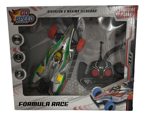 VEHÍCULO A CONTROL REMOTO FORMULA RACE 20CM GO SPEED
