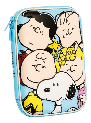 CARTUCHERA CANOPLA EVA 1 CIERRE SNOOPY MOOVING