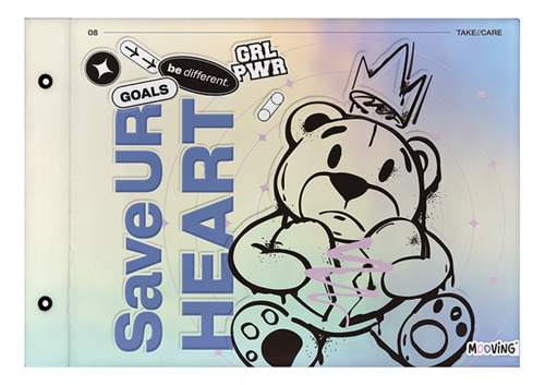 CARPETA ESCOLAR N5 DIBUJO GRL PWR MOOVING