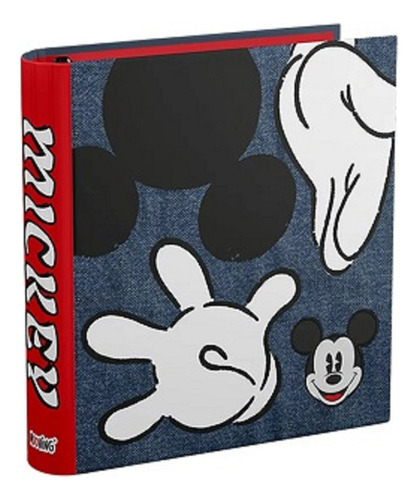 CARPETA ESCOLAR 3X40 MICKEY MOUSE DENIM MOOVING