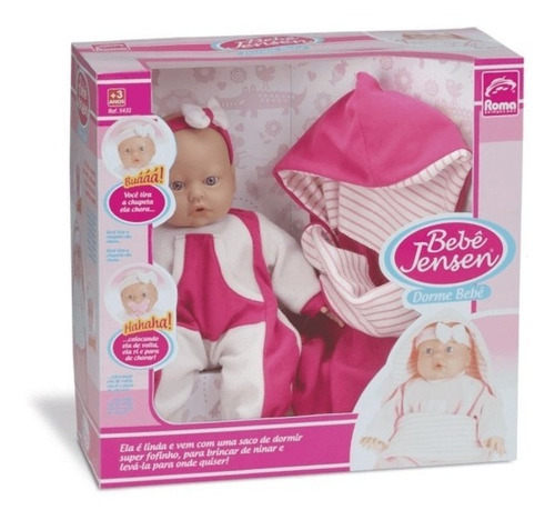 MUÑECA BEBE JENSEN DUERME BEBE ROMA BRINQUEDOS