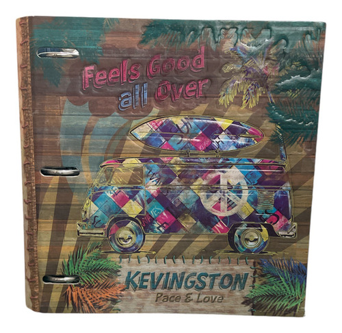 CARPETA ESCOLAR 3X40 CON RADO PREMIUM KEVINGSTON
