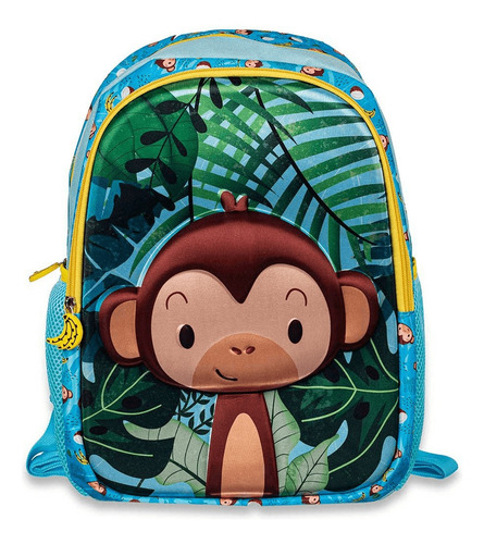 MOCHILA ESPALDA 16 MONKEY JUNGLE COLLECTION 3D TALBOT