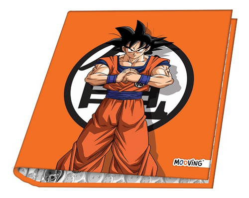 CARPETA ESCOLAR N3 3 ANILLOS 40CM DRAGON BALL Z MOOVING