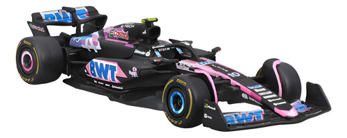COCHE BBURAGO BWT ALPINE F1 2024 A524 CON CONDUCTOR GASLY
