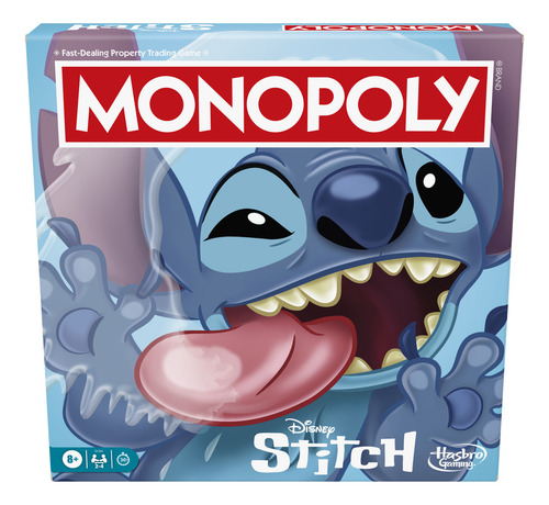 JUEGO DE MESA MONOPOLY DISNEY STITCH HASBRO GAMING