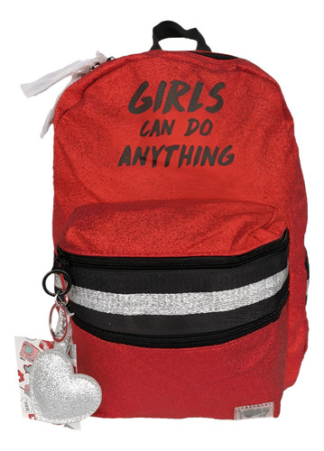 MOCHILA ESPALDA 18 BRILLOS GIRLS CAN DO ANYTHING 47 STREET