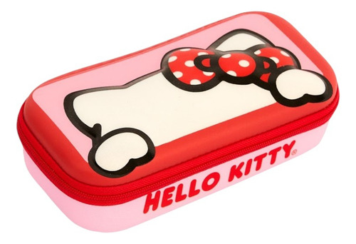 CARTUCHERA BOX CANOPLA HELLO KITTY COLOR ROSA MOOVING