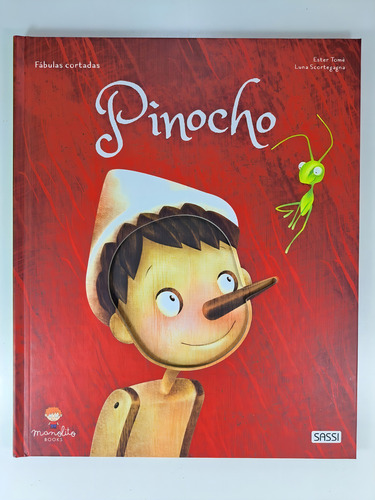PINOCHO LIBRO INFANTIL GRANDE TAPA DURA FABULAS CORTADAS