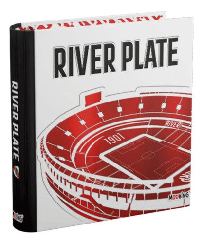 CARPETA ESCOLAR 3X40 RIVER PLATE MOOVING