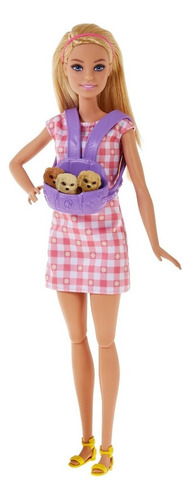 MUÑECA BARBIE CACHORROS RECIÉN NACIDOS MATTEL