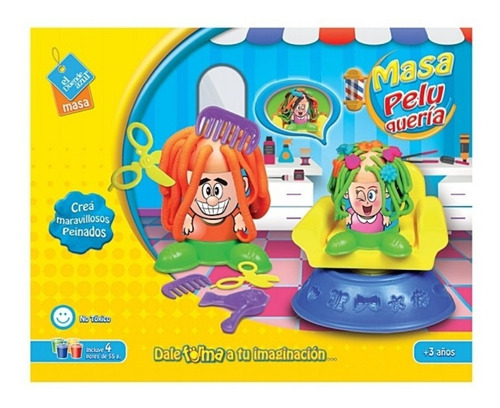 JUEGO DE MASAS PELUQUERIA EL DUENDE AZUL