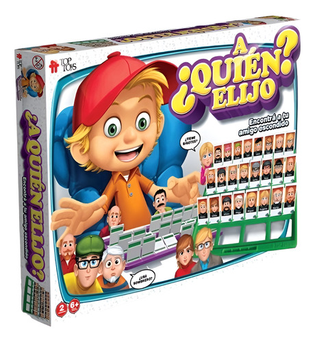 JUEGO DE MESA ¿A QUIÉN ELIJO? ADIVINA EL PERSONAJE ESCONDIDO
