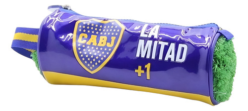 CARTUCHERA TUBO BOCA JUNIORS LA MITAD+1 BO207