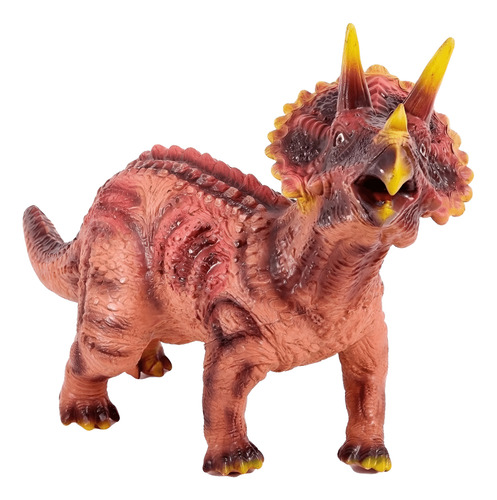 DINOSAURIO SOFT TRICERATOPS CON SONIDO 28CM WABRO